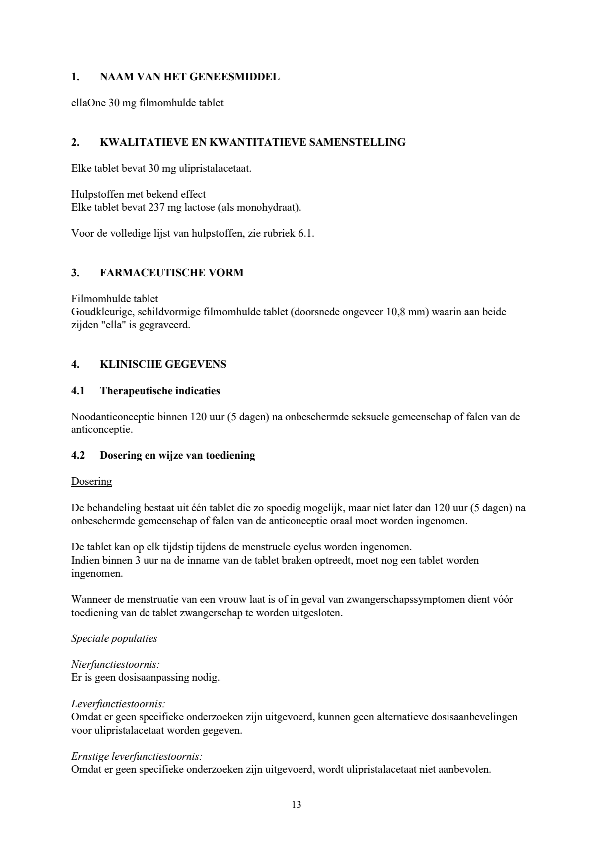 Noodanticonceptie Tablet afbeelding van document #13, leaflet