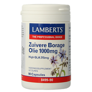 Lamberts Zuivere Borageolie 1000mg Vegacapsules 90VCP
