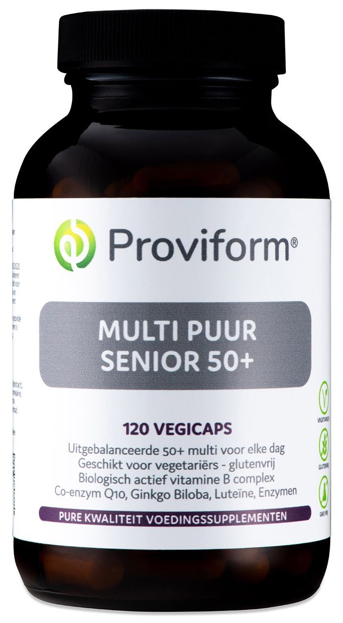 Proviform Multi Puur Senior 50+ Vegicaps 120VCP