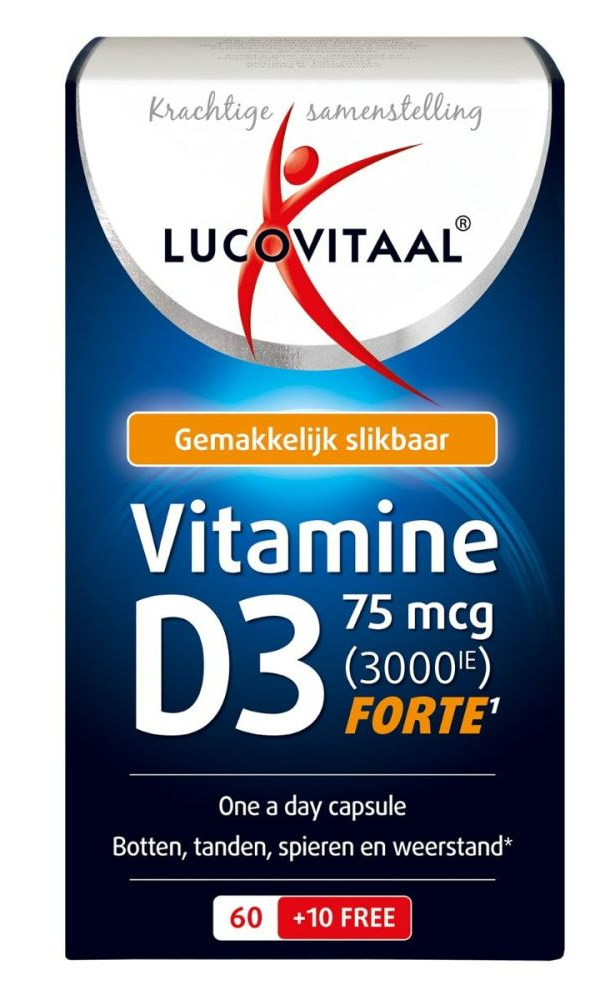 Lucovitaal Vitamine D3 75mcg Capsules afbeelding 1