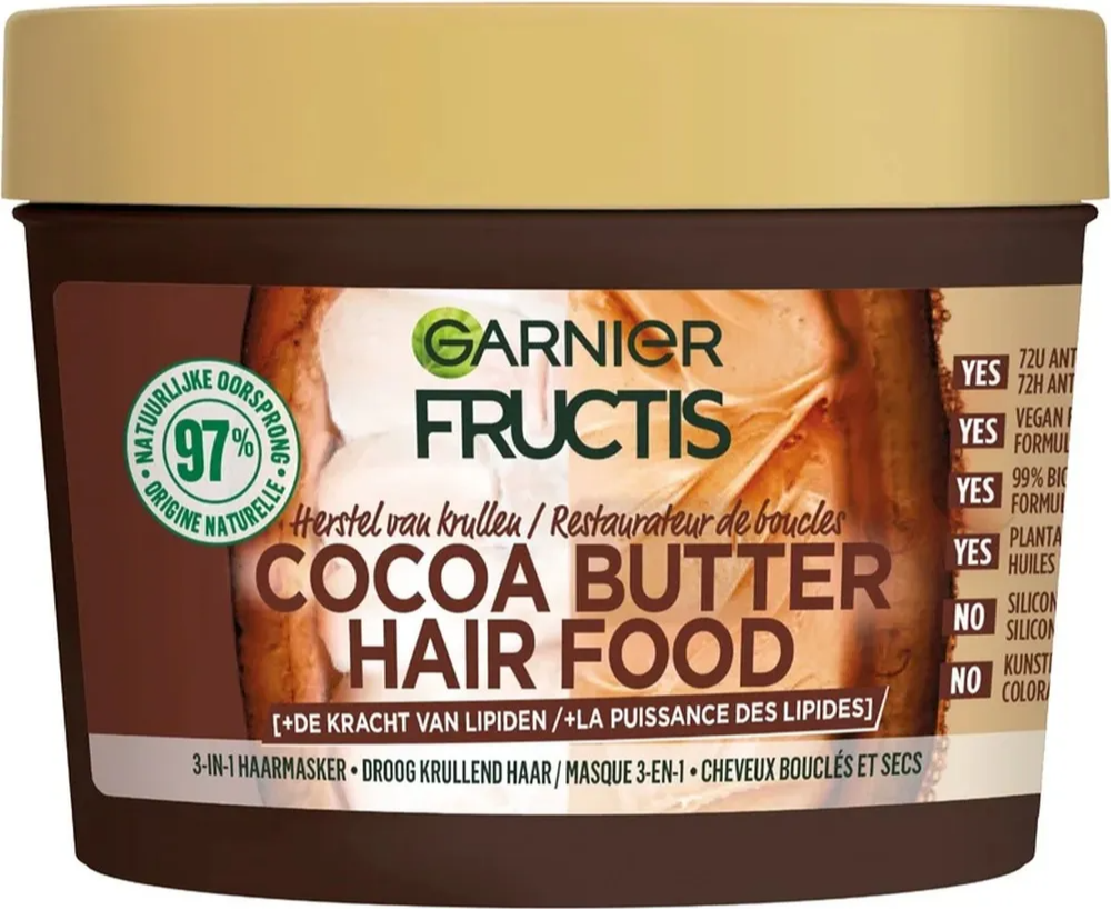 Garnier Fructis 3-In-1 Haarmasker Cocoa Butter