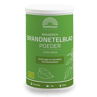 Mattisson HealthStyle Biologisch Brandnetelblad Poeder 200GR