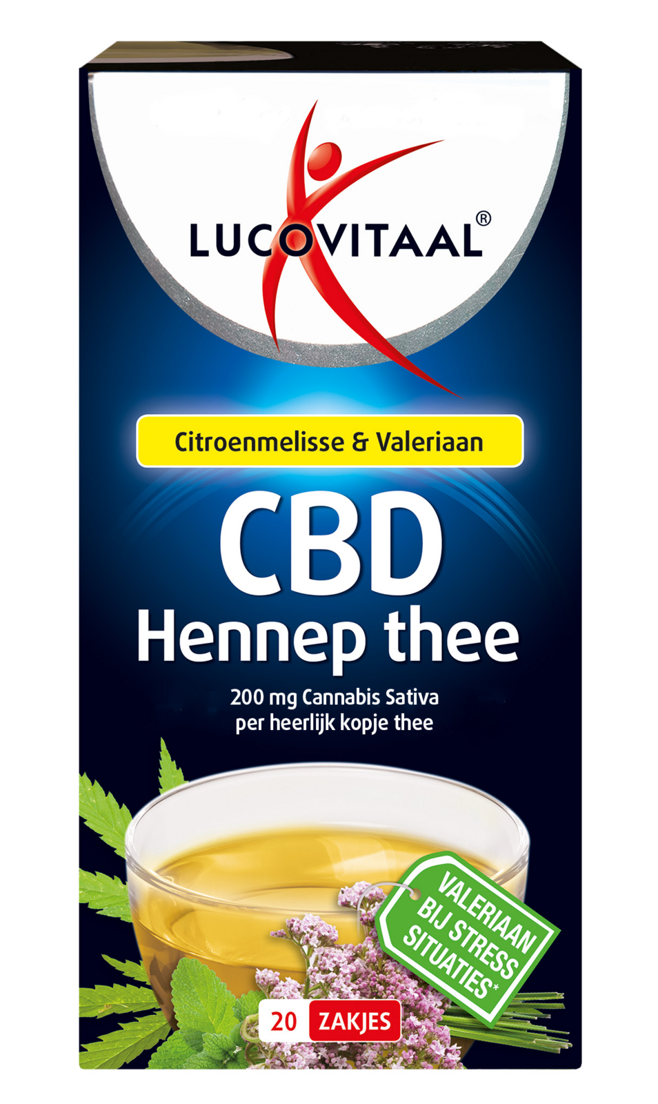 Lucovitaal Hennep CBD Thee 20ST