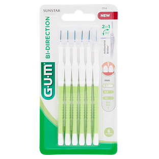 GUM Bi-Direction Ragers 0.7mm 6ST