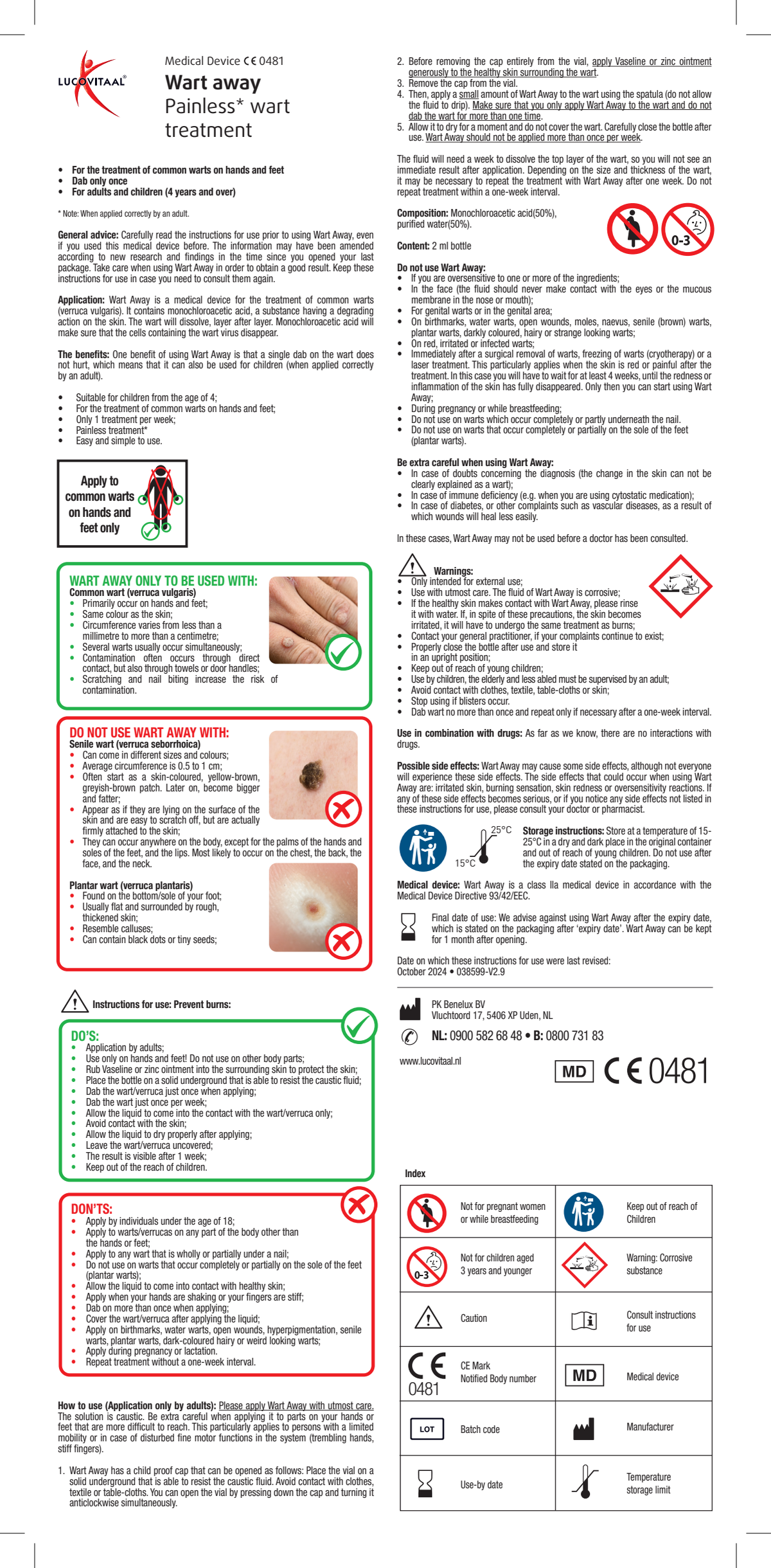 Wrat Weg Tinctuur afbeelding van document #2, leaflet