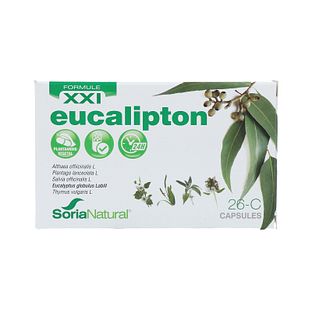 Soria Natural Eucalipton XXI Capsules 30CP