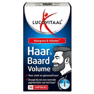 Lucovitaal Haar & Baard Volume Capsules 30CP