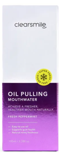 ClearSmile Oil Pulling Mondwater Fresh Peppermint