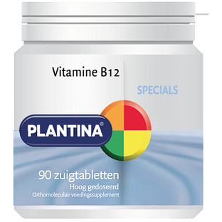 Plantina Vitamine B12 Zuigtabletten 90TB