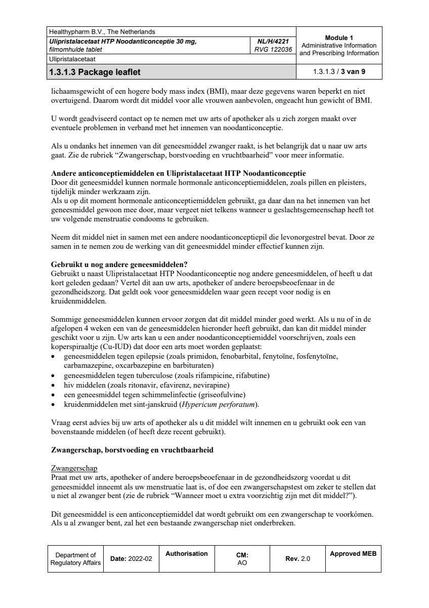 Noodanticonceptie afbeelding van document #3, leaflet