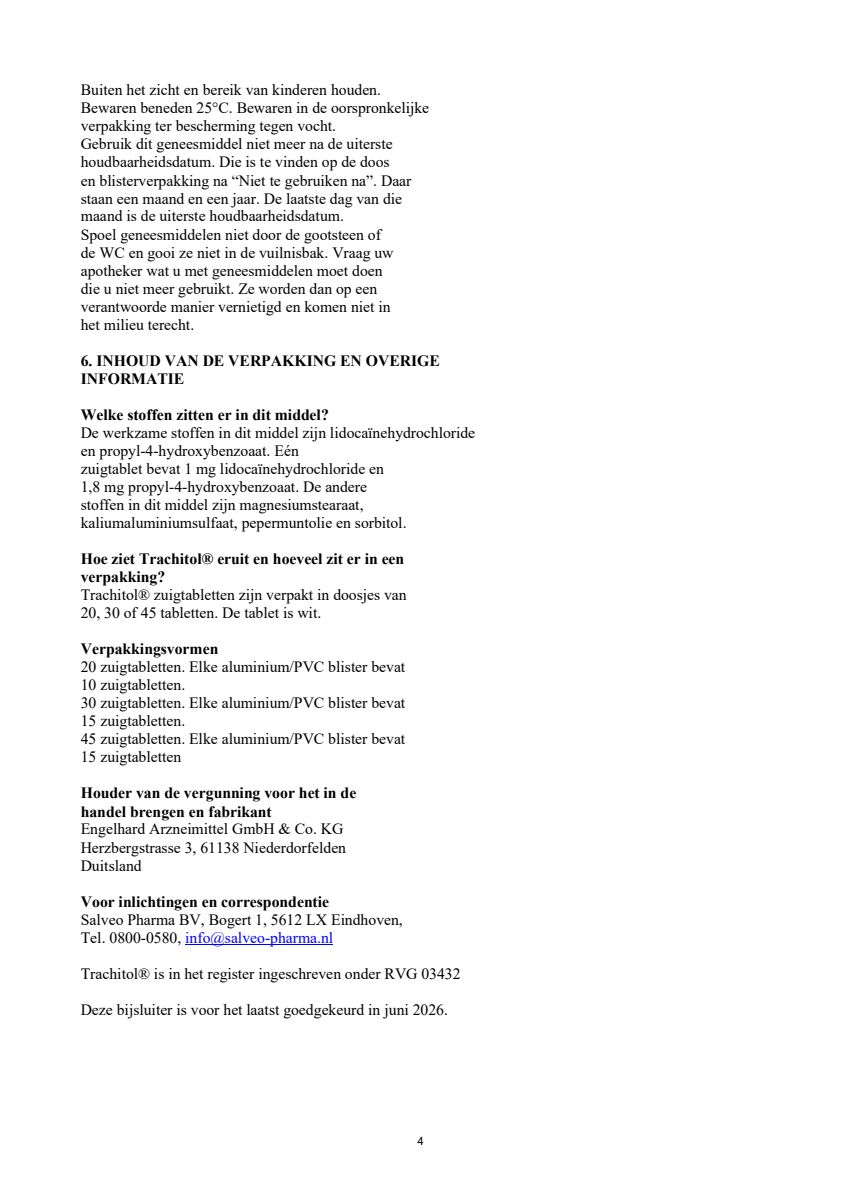Zuigtabletten - bij beginnende keelpijn afbeelding van document #4, leaflet