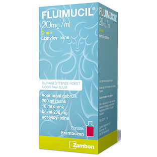Fluimucil 20mg (2%) Drank 200ML