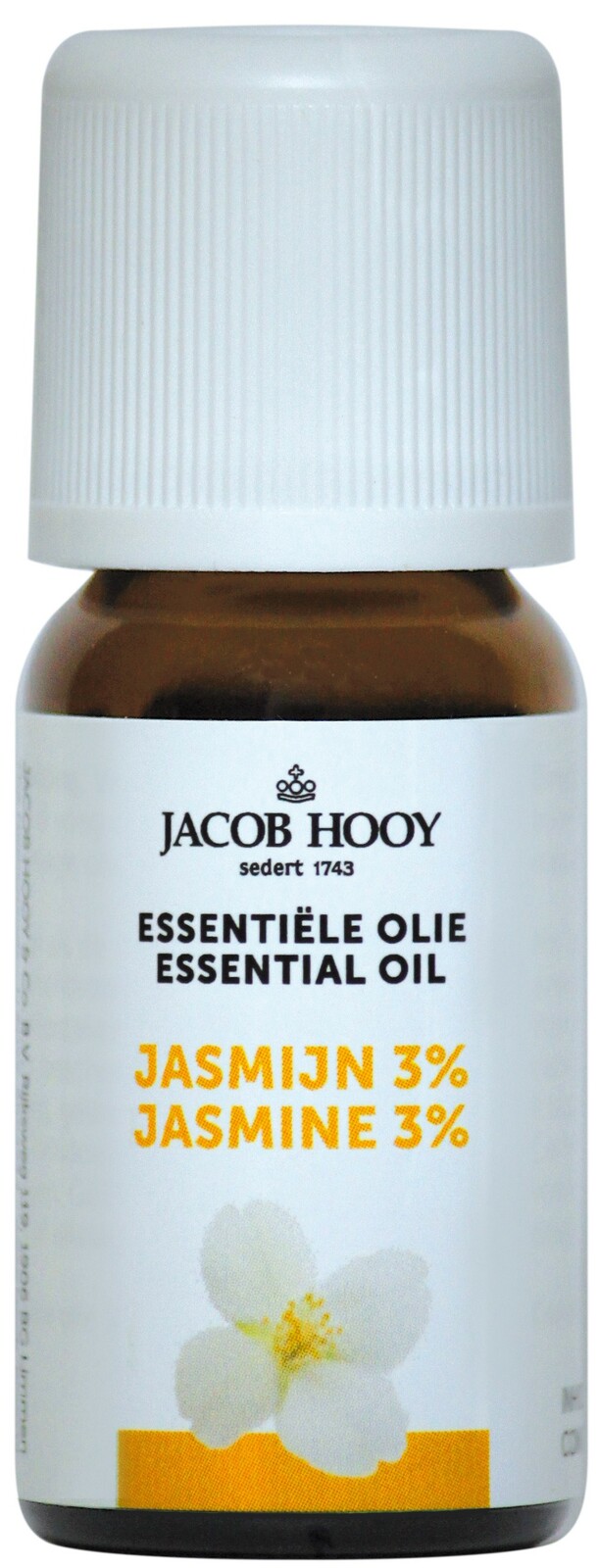 Jacob Hooy Essenti?le Olie Jasmijn 10ml