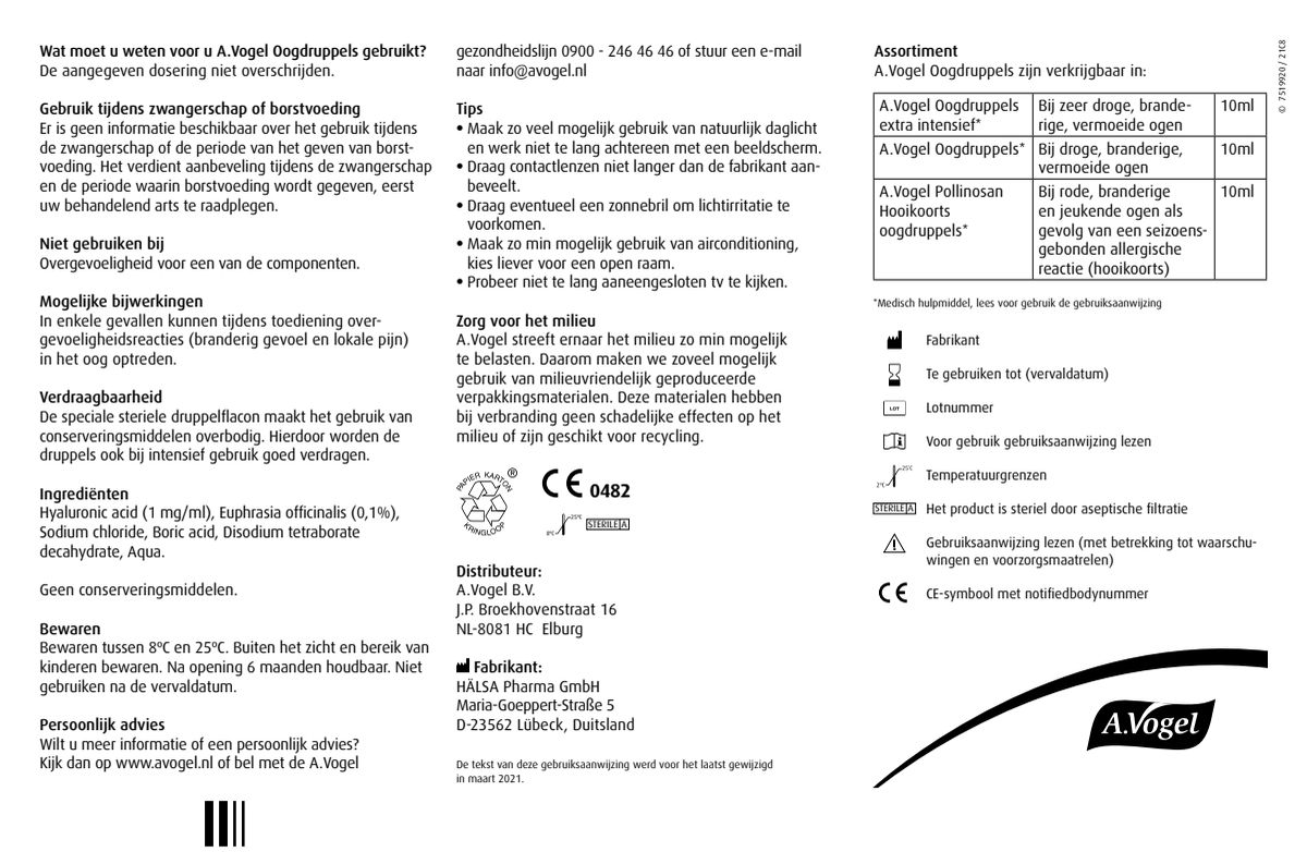 Oogdruppels afbeelding van document #2, instructions
