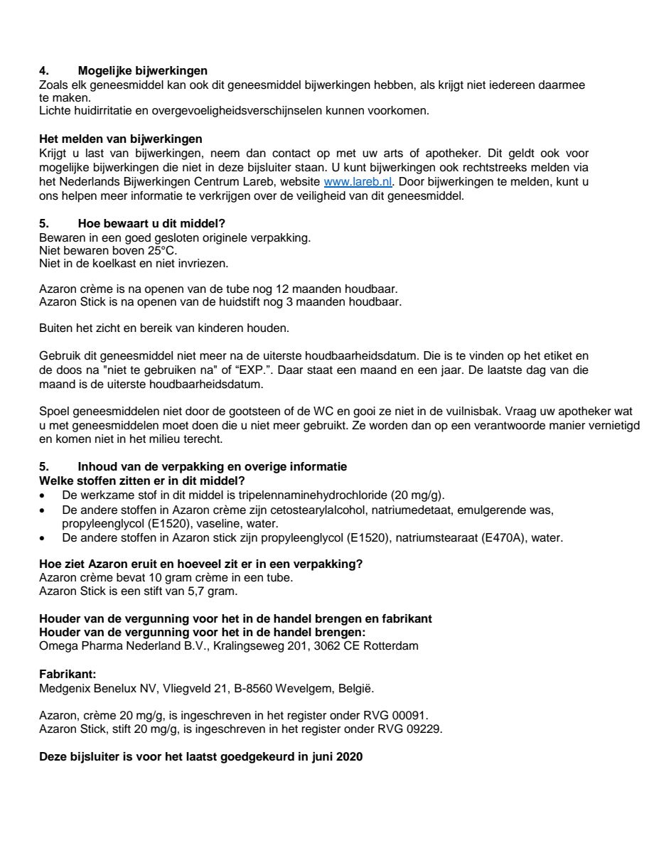 Crème Insectenbeten afbeelding van document #3, leaflet