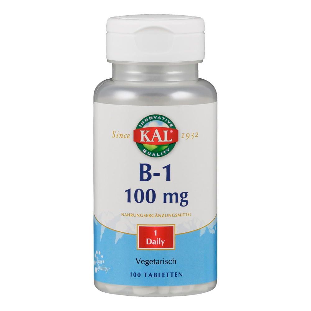Kal Vitamine B1 100mg Tabletten 100TB