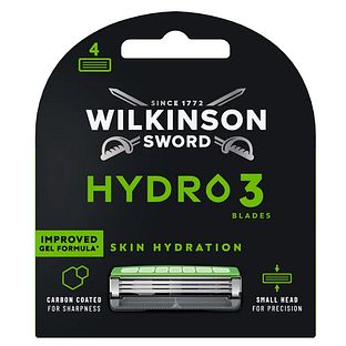Wilkinson Skin Hydration Hydro 3 Scheermesjes 4ST Wilkinson Skin Hydration Hydro 3 Scheermesjes 4ST