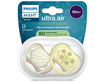 Avent Ultra Air Fopspeen Colors of Nature Design 18M+ 2ST