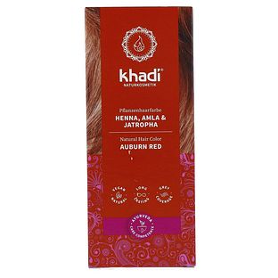 Khadi Haarverf Henna, Alma en Jatropha 100GR
