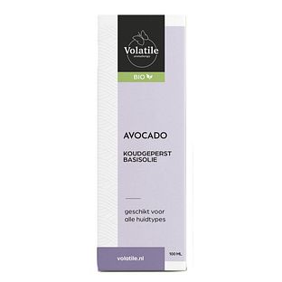 Volatile Avocado Koudgeperst Basisolie Bio 100ML Volatile Avocado Koudgeperst Basisolie Bio 100ML
