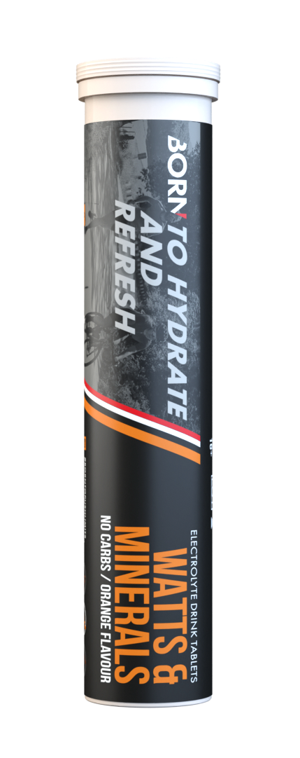 Born Watts & Minerals Bruistabletten - Orange 80GR