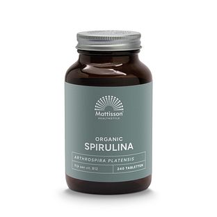 Mattisson HealthStyle Biologische Spirulina Tabletten 240TB