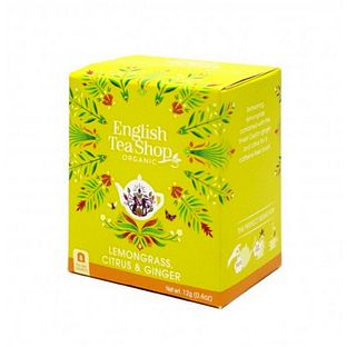 English Tea Shop Lemongrass, Citrus & Ginger 8ZK English Tea Shop Lemongrass, Citrus & Ginger 8ZK