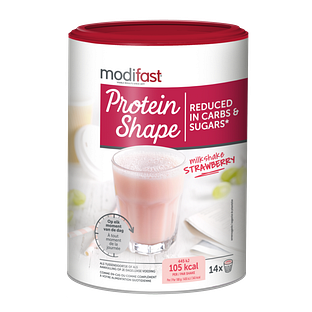 Modifast Protein Shape Milkshake Aardbei 420GR