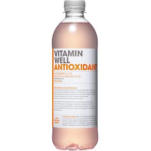 Vitamin Well Antioxidant Vitamine C + E Seleen + Mangaan Perzik 500ML