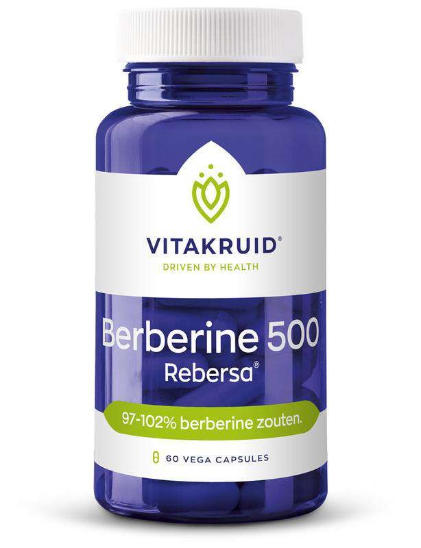 Vitakruid Berberine 500 Rebersa? 97-102% berberine zouten 60