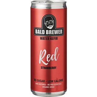 Bald Brewer Water Kefir Red Strawberry 250ML Bald Brewer Water Kefir Red Strawberry 250ML