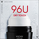 Vichy Homme Clinical Control 96 uur Deodorant Roller Multiverpakking 3x50ML belofte