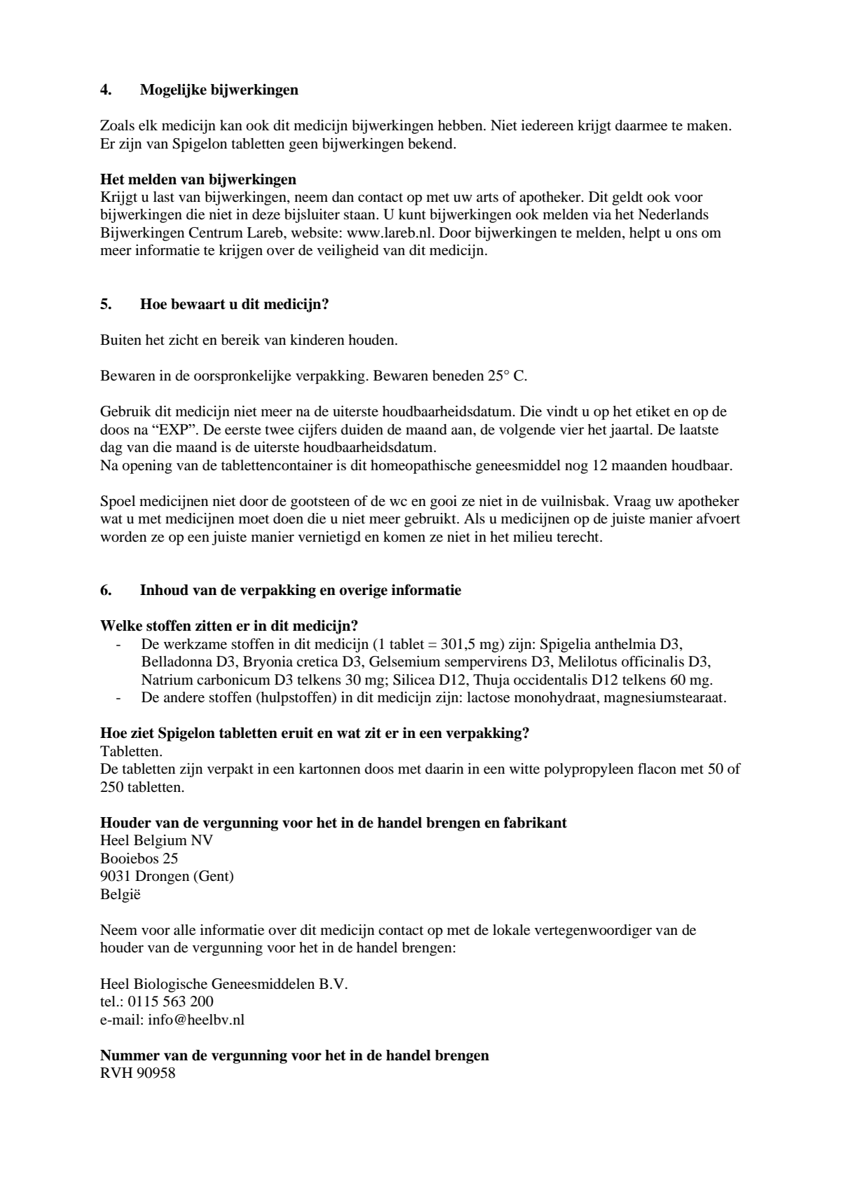 Spigelon afbeelding van document #3, leaflet