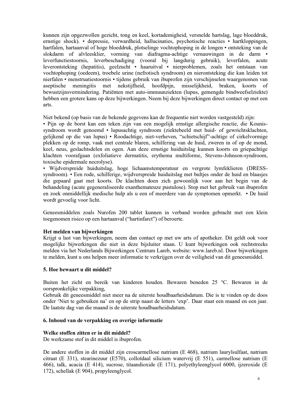 200mg Tabletten afbeelding van document #6, leaflet