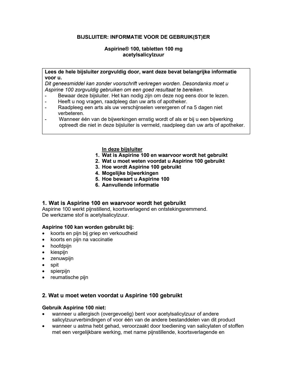 100mg Tabletten afbeelding van document #1, leaflet