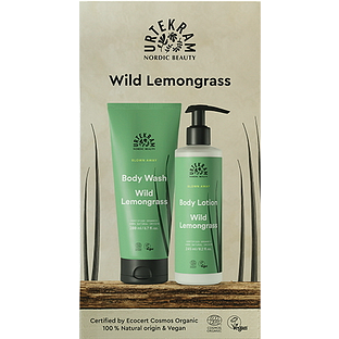 Urtekram Body Wash & Body Lotion Wild Lemongrass Giftset 1ST