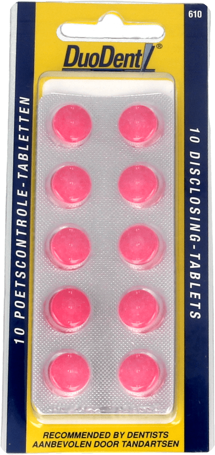 Duodent Poetscontrole Tabletten afbeelding