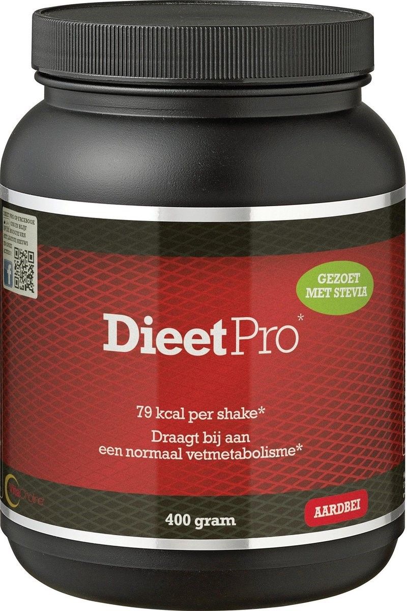 DieetPro Shake - Met Stevia 400GR