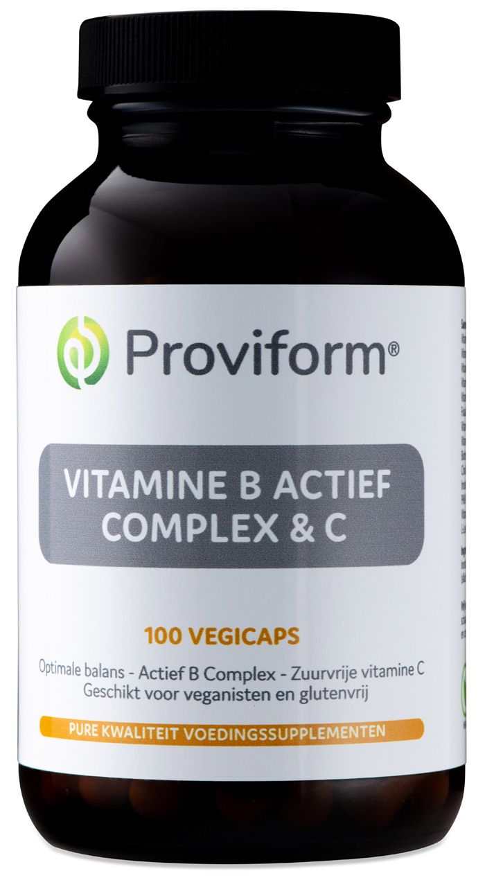 Proviform Vitamine B Actief Complex & C Capsules afbeelding