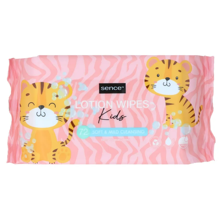 Sence Kids Lotion Wipes