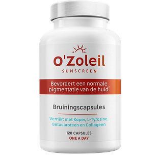 O'Zoleil Ozoleil Bruiningscapsules 120CP O'Zoleil Ozoleil Bruiningscapsules 120CP