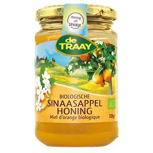De Traay Biologische Sinaasappel Honing 350GR