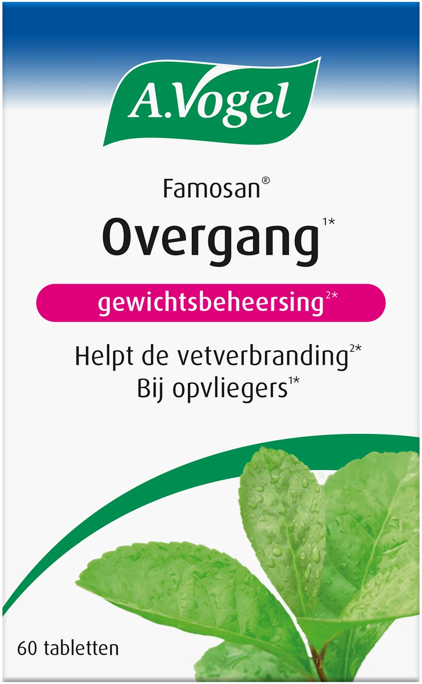 A.Vogel Famosan Overgang Gewichtsbeheersing* Tabletten 60TB