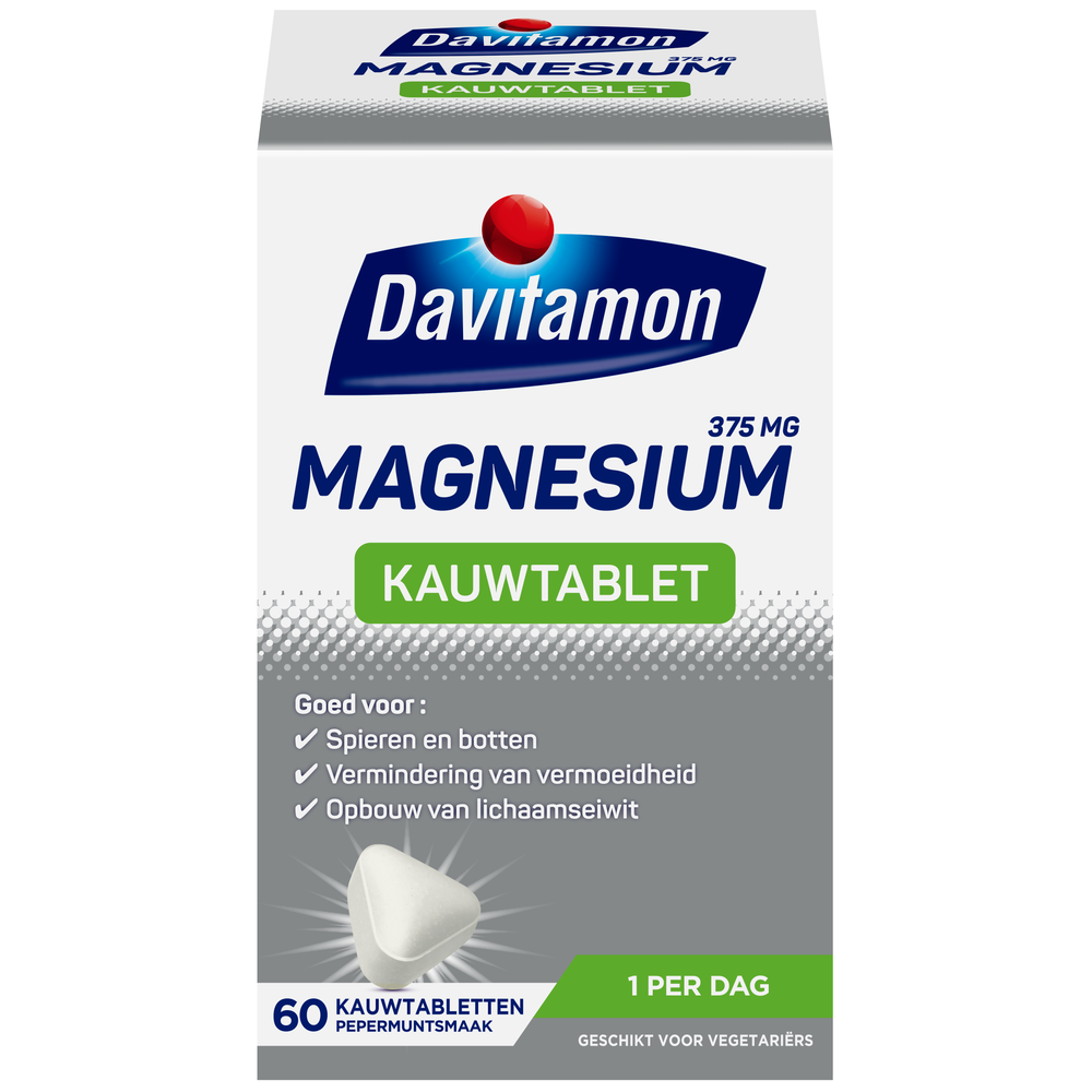 Davitamon Magnesium Kauwtabletten 60KTB
