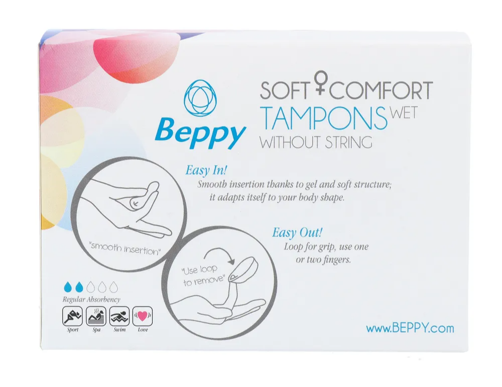 Beppy Soft Comfort Tampons Wet afbeelding