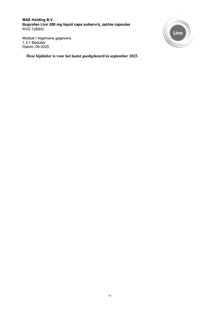 Ibuprofen Liquid Caps 200mg Suikervrij afbeelding van document #11, leaflet