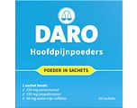 Daro Hoofdpijnpoeders 20ST