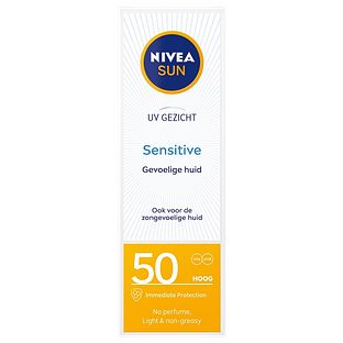 Nivea Sun Face Sensitive Gezichtszonnecrème SPF50 50ML