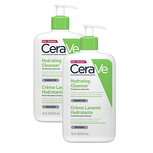 CeraVe Hydraterende Reinigingscrème Multi 2x473ML