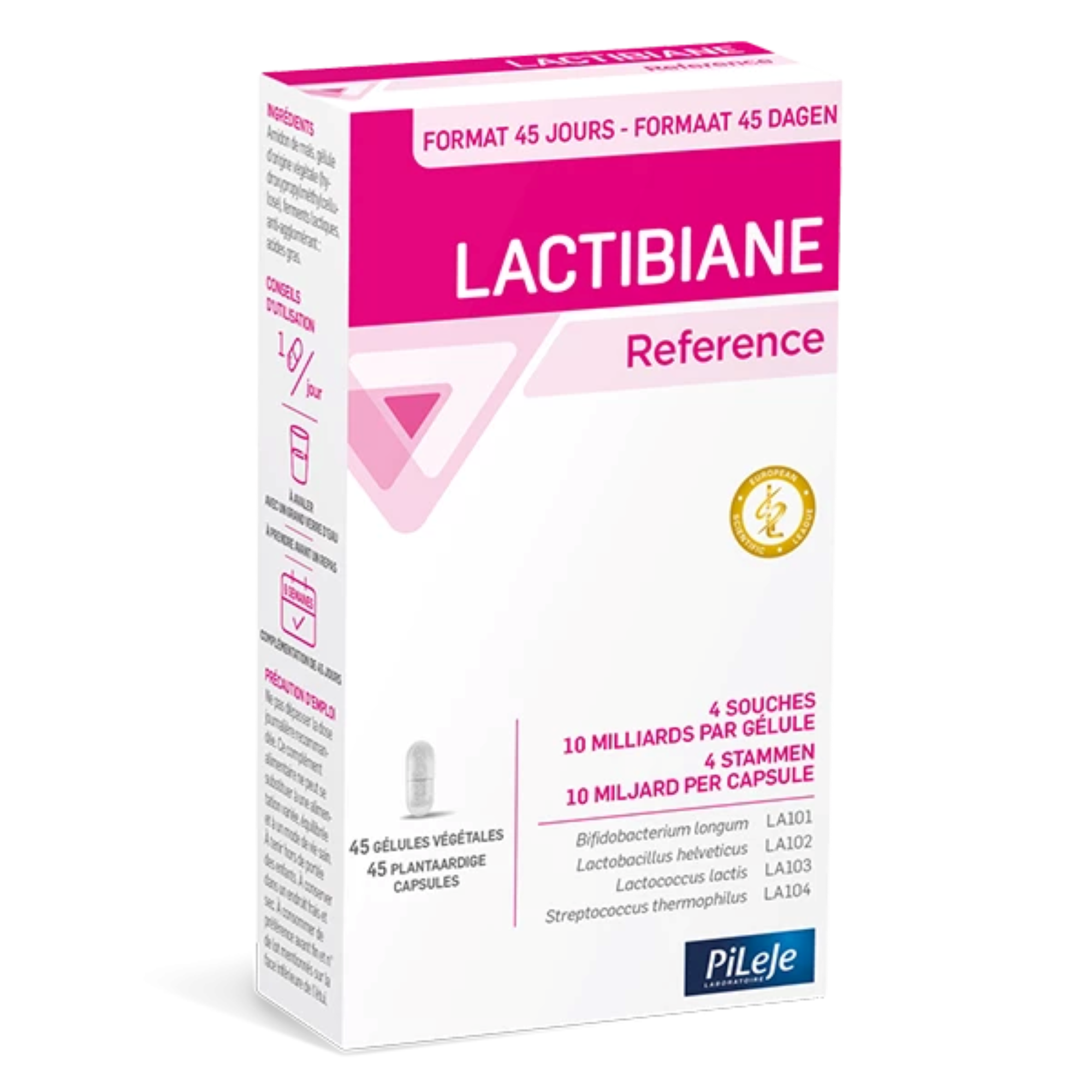 PiLeJe Lactibiane Reference Capsules 45CP